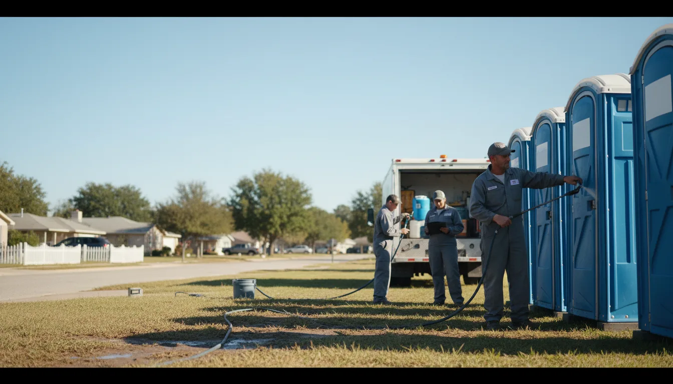 Long-Term Portable Toilet Rental in Mount Morris, MI near me